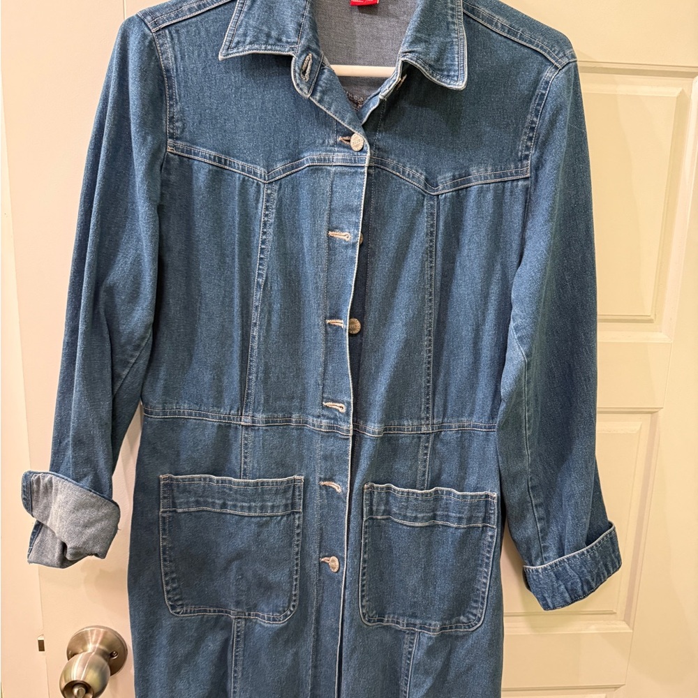Vintage Western‎ Vibe 90s Jou Jou Blue Denim Dress